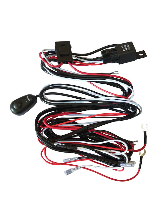 Loquat LED Light Bar Wiring Harness Kit 12V 180W - Image 2