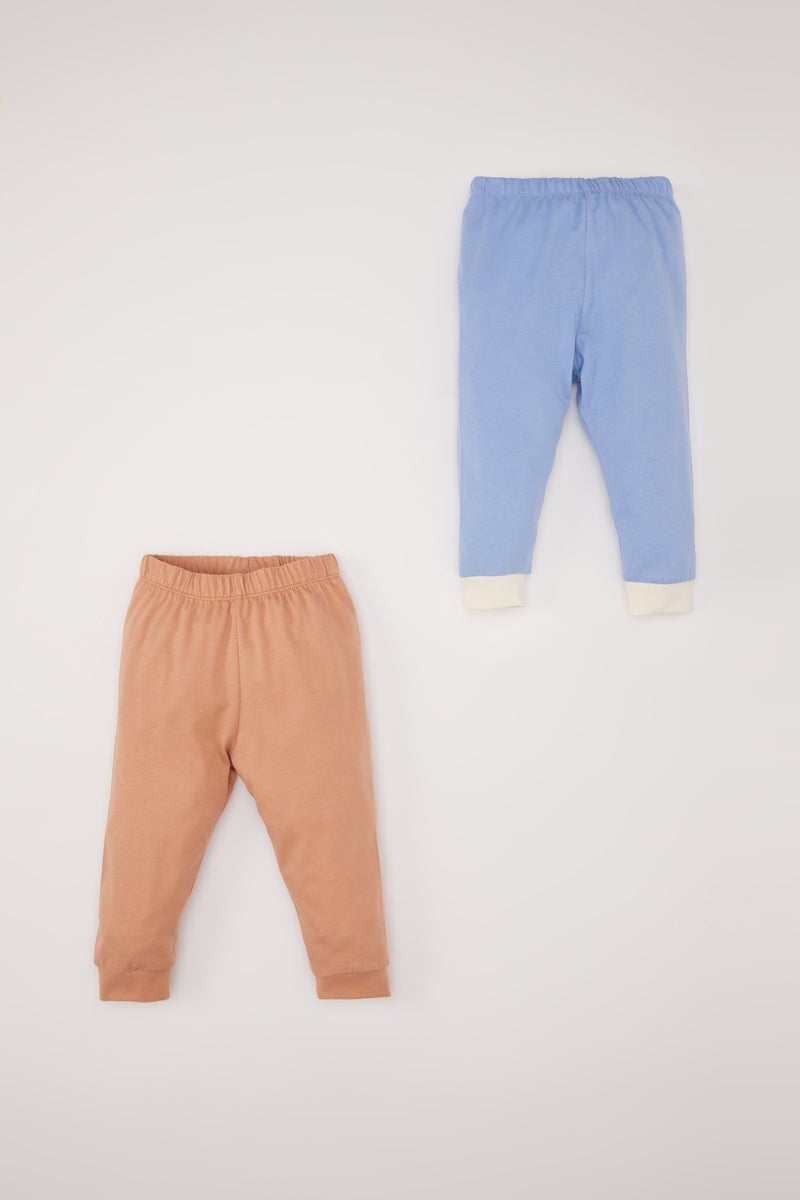 ديفاكتو طقم بيجاما بيبي اولادي ممشط قصة عادية - 4 قطع - Image 2