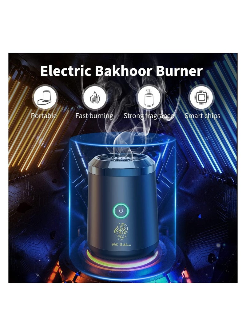 Winmax Mini Chargeble Electric Bakhoor,Small Bakhoor Burner Resin Burner Office & Home Decor Arabia Incense Bakhoor Burner - Image 5
