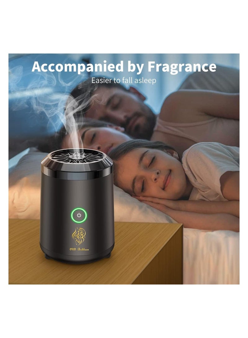 Winmax Mini Chargeble Electric Bakhoor,Small Bakhoor Burner Resin Burner Office & Home Decor Arabia Incense Bakhoor Burner - Image 3