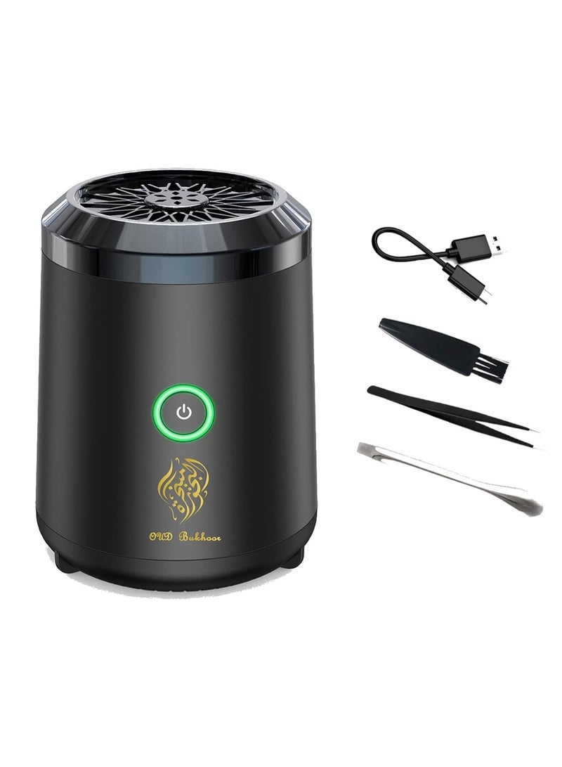 Winmax Mini Chargeble Electric Bakhoor,Small Bakhoor Burner Resin Burner Office & Home Decor Arabia Incense Bakhoor Burner - Image 2