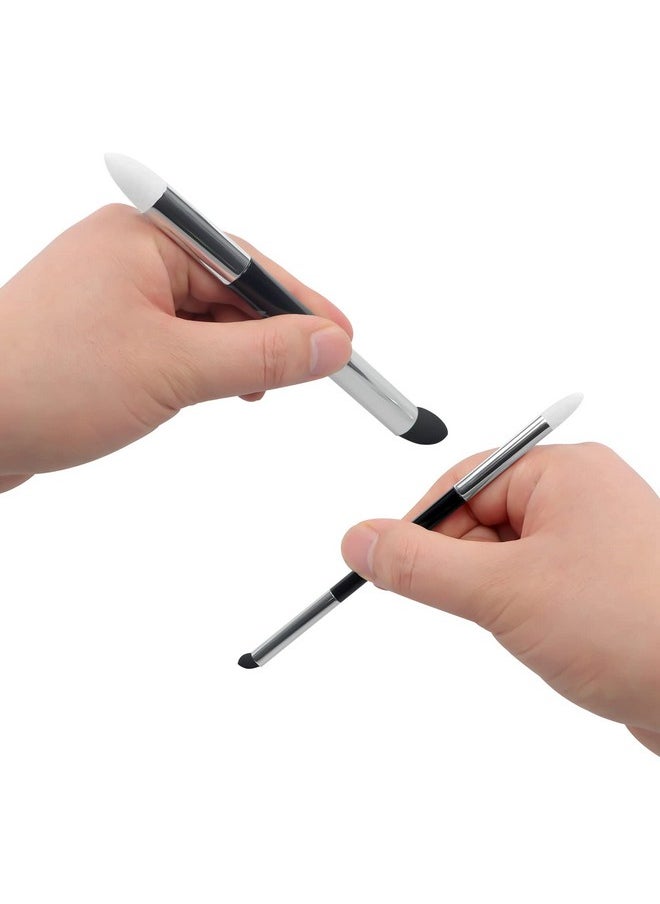 BXT - Detail Blending Sponge Pen Washable Dual Tip Sketching Wipe Pen Artist Blending Brush Drawing Sketch Drawing Art Blenders Tool For Artist Student Charcoal Powder Drawing Correcting Smudge Smear - Image 1