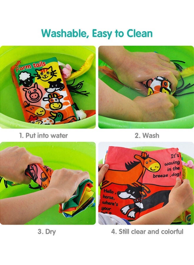 NIBEMINENT Animal Themed Cloth Book - Image 4