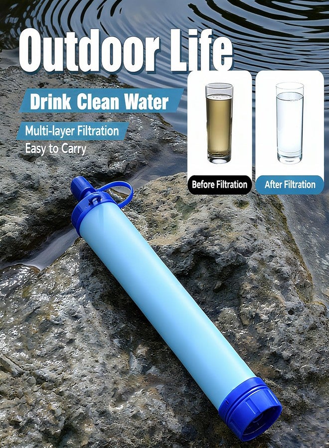 TUPUQI Gifts for Men Christmas Personal Water Filter Straw - Portable Survival Filtration Gear & Family Travel Essentials for Emergency Preparedness, Hiking, Camping, Backpacking & Outdoor Activities - Image 4