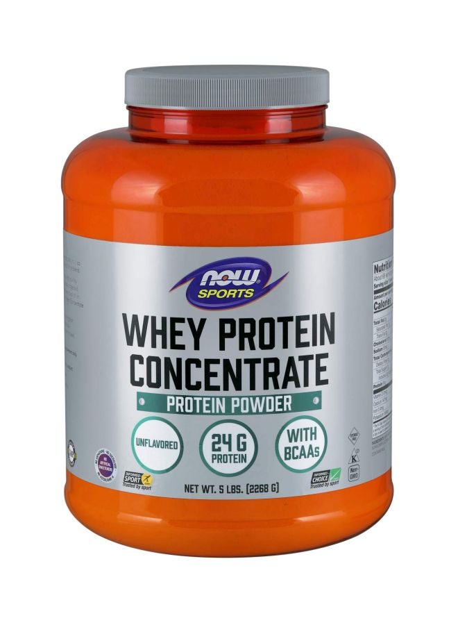 Now Foods Sports Concentrate Unflavored Whey Protein - Image 1