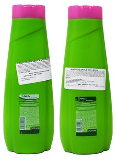 Savile Savile pulpa de sabila Colageno Control Caida Anti Hair Loss Shampoo and Conditioner 750ml  - Image 2