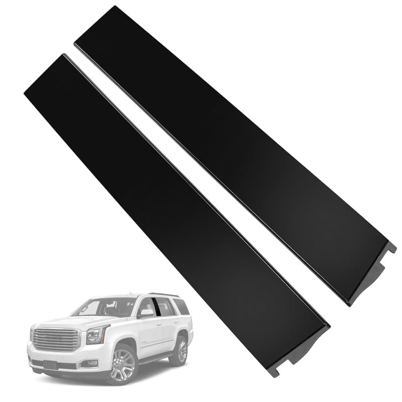 Donpida Set of 2 B Pillar Trim Molding Windshield Outer BPillar Front Trim Panels Kit Compatible with Chevy Suburban Tahoe GMC Yukon XL Cadillac Escalade 20152020 Replace for 926241 926242