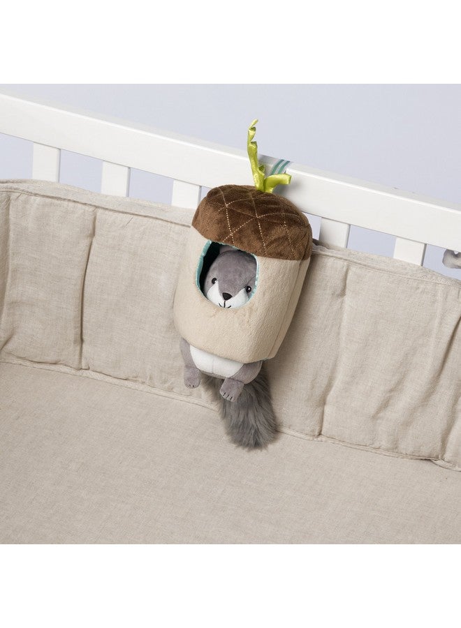 Manhattan Toy Manhattan Toy Lullaby Squirrel Pull Musical Crib and Baby Toy - Image 3