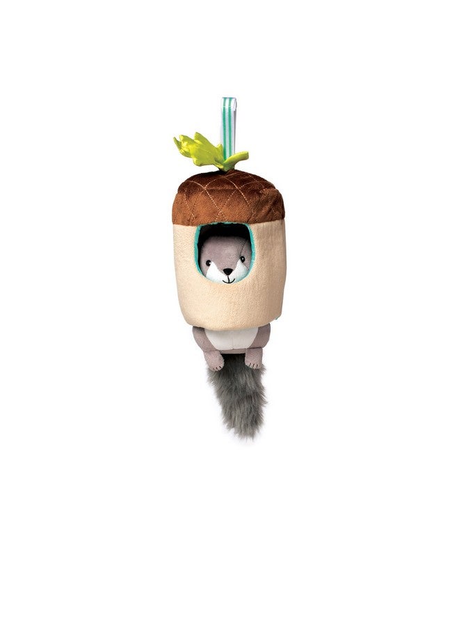 Manhattan Toy Manhattan Toy Lullaby Squirrel Pull Musical Crib and Baby Toy - Image 1