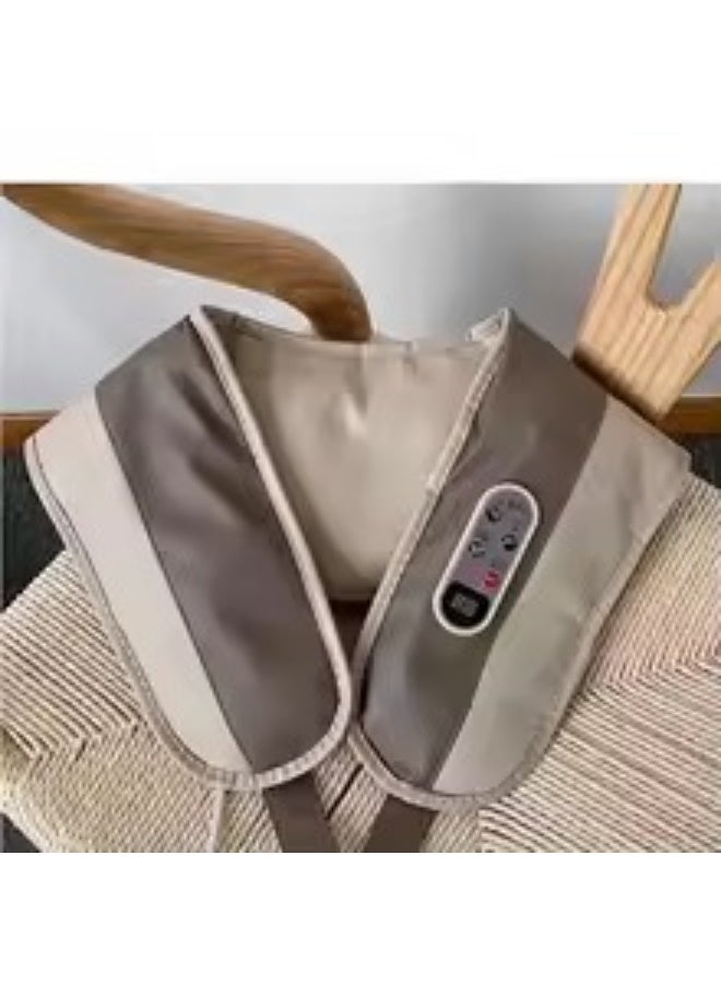 جهاز تدليك الرقبة مع الحرارة، قابل لإعادة الشحن لتدليك الرقبة والظهر والكتف والساق - Image 2