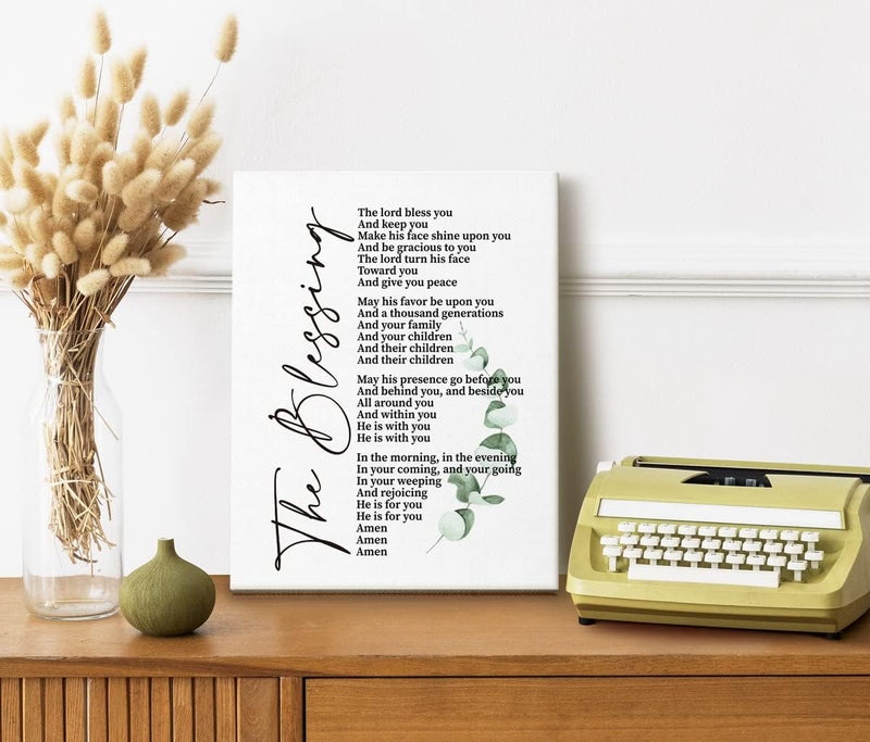 WKYAER The Blessing Canvas Wall Art - Image 4