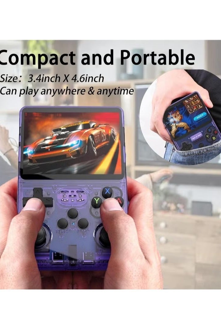 R36S Retro Handheld Gaming Console | 30,000+ Classic Games | 3.5" IPS HD Screen | Linux Dual System | 3500mAh Battery | Portable Video Game Player for Kids & Adults - Image 1