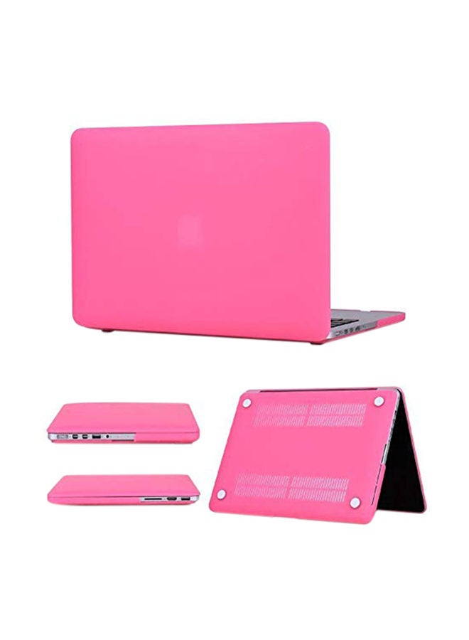 NIBEMINENT Protective Case Cover For Apple MacBook Pro Pink - Image 1