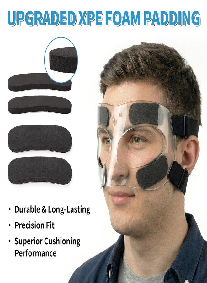 HIAARO QK02C Nose Guard for Broken Nose, Basketball Face Mask, Sports Face Mask for Men and Women, Adjustable for Adults and Teenagers - Image 3