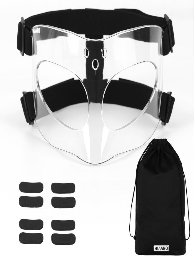HIAARO QK02C Nose Guard for Broken Nose, Basketball Face Mask, Sports Face Mask for Men and Women, Adjustable for Adults and Teenagers - Image 1
