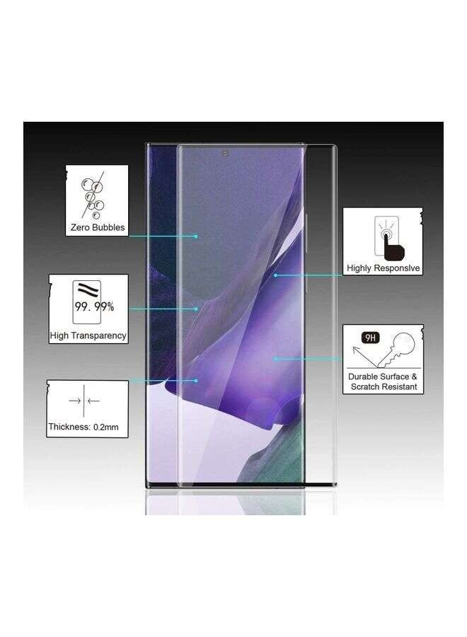 BORTONY Tempered Glass Screen Protector For Samsung Galaxy Note20 Ultra 5G - Image 2