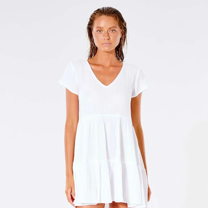 RIP CURL Rip Curl Premium Surf Dress in White