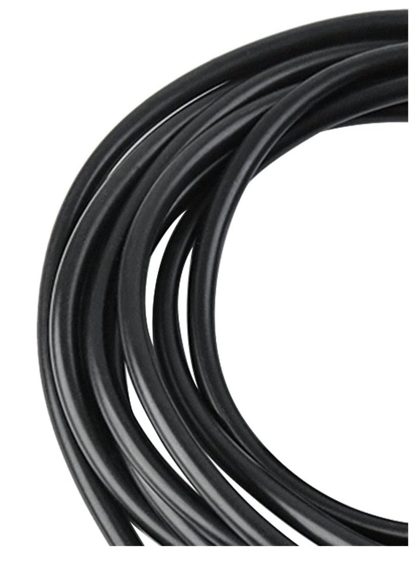 Generic - Windshield Washer Nozzles Replacement Kit for Chrysler Dodge Ram Windshield Washer Nozzle Hose Kit with 157-Inch Windshield Fluid Hose 2 Sprayer Nozzels with Gaskets 6 Hose Connector - Image 1