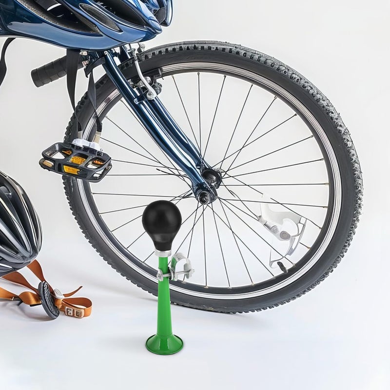 Green Iron Bicycle Handlebar Horn Safety Bell for Mountain and Outdoor Cycling - Image 5