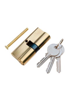 Victory Door Lock Cylinder With 3-Pieces Keys 60mm  - Image 1