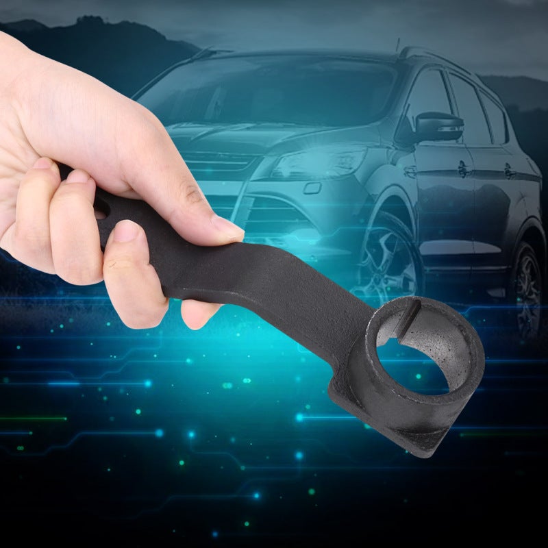 Auto Car Crankshaft Positioning Tool: Heavy Duty Carbon Steel Construction - Easy Top-Dead-Center Alignment Timing Crank Wrench for Ford 4.2L, 4.6L, 5.4L, 6.8L Engine Timing Chain Installation - Image 3
