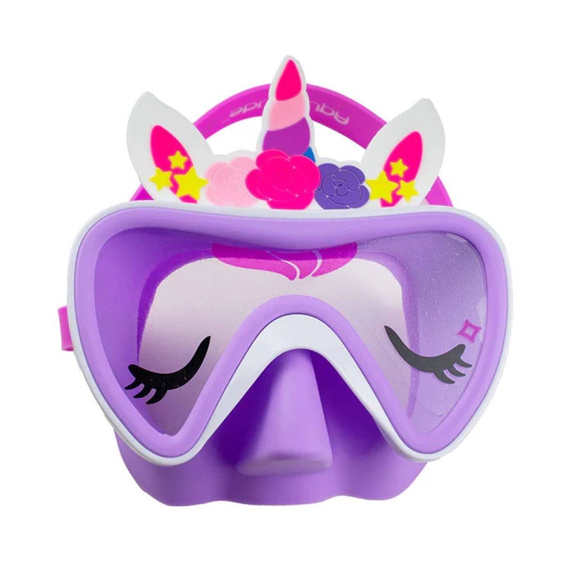 Aqua2ude Unicorn Swim Mask (Purple) - Image 2