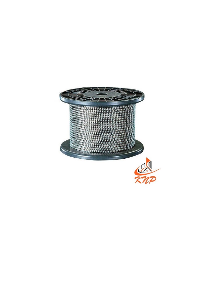 KNP Galvanised Steel Wire Rope - 100 Meter 3mm  - Image 3