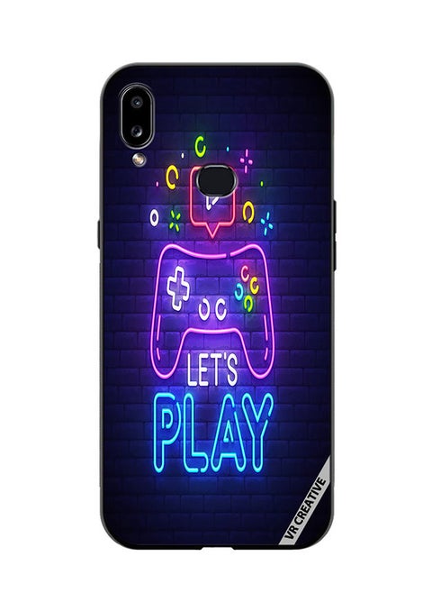 Protective Case Cover For Samsung Galaxy A10s Lets Play Design Multicolour