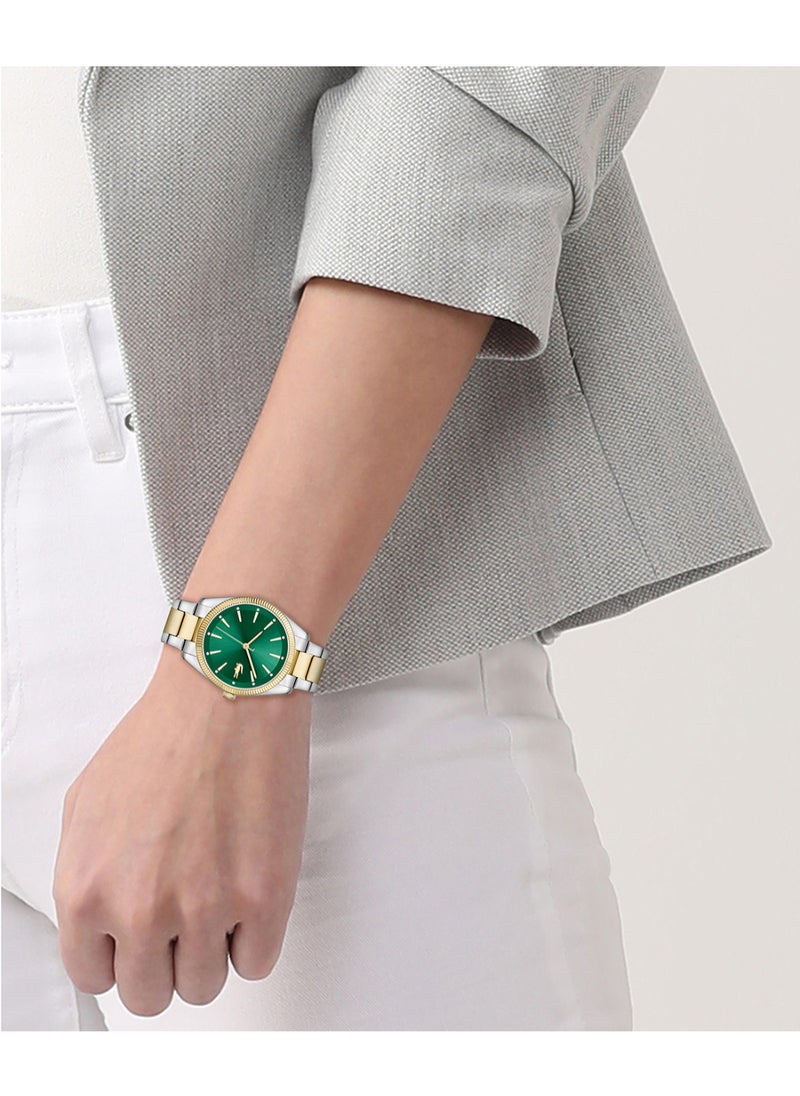 LACOSTE LACOSTE ROUND ANALOG WOMEN'S DARK GREEN CASE WATCH - 2001415  - Image 4