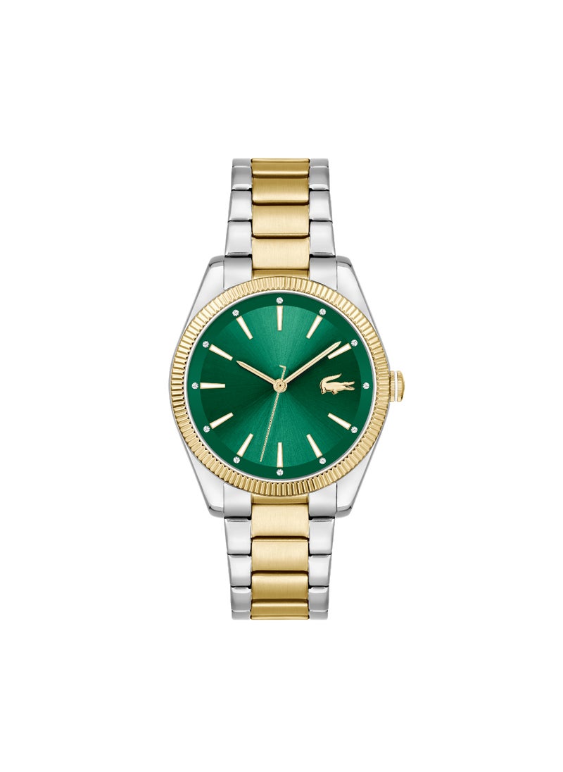 LACOSTE LACOSTE ROUND ANALOG WOMEN'S DARK GREEN CASE WATCH - 2001415  - Image 3