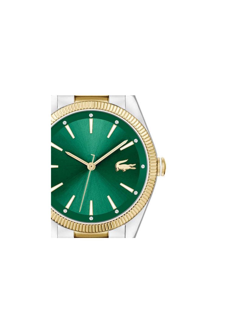 LACOSTE LACOSTE ROUND ANALOG WOMEN'S DARK GREEN CASE WATCH - 2001415  - Image 5