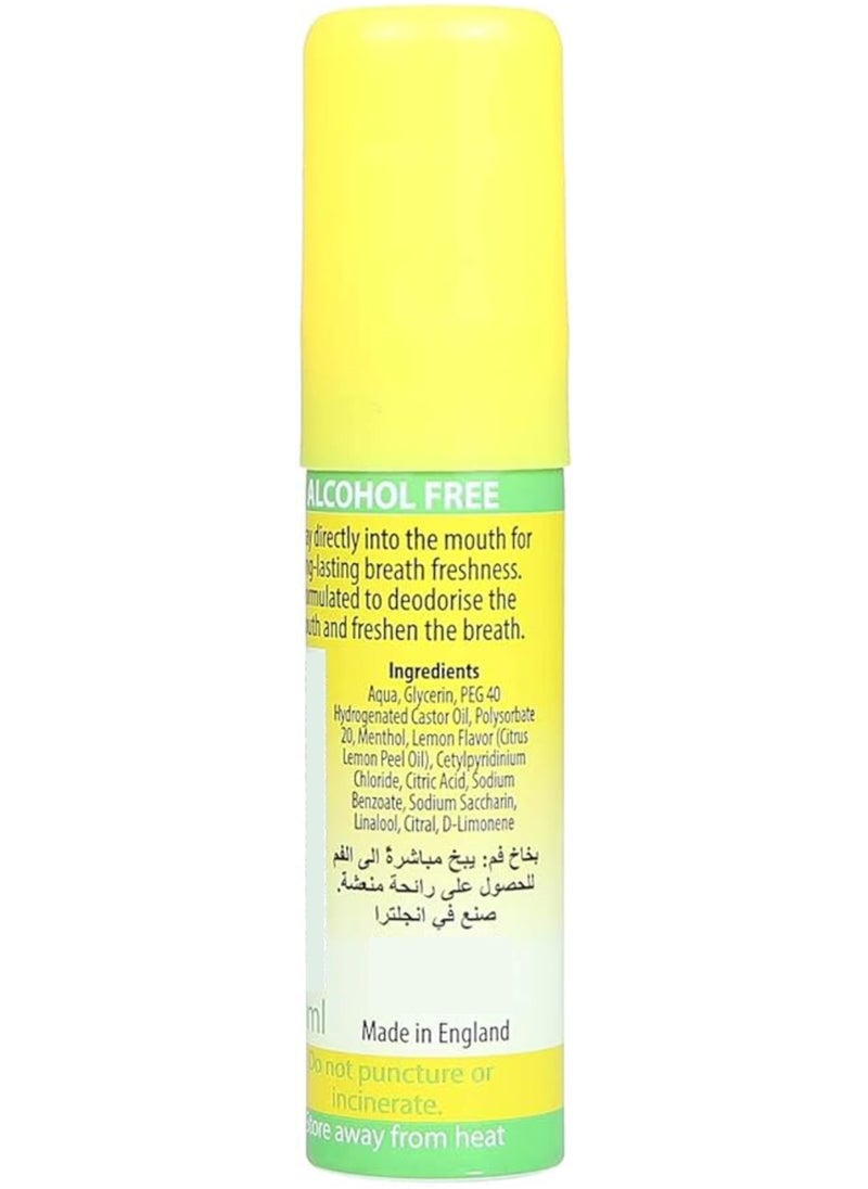 fresh talk - Mouth Spray Fresh Breath with Lemon 20 ml - Image 1