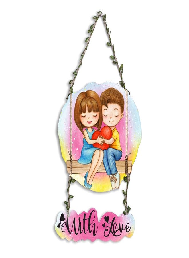 لوحة جدارية جميلة مطبوعة رقميًا من كاميري بازار، هدية مثالية لعيد الحب، ديكور منزلي، غرفة نوم، هدية رائعة للحبيبين (مجموعة من قطعة واحدة) - Image 1