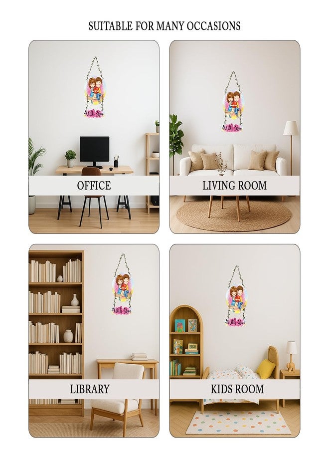 لوحة جدارية جميلة مطبوعة رقميًا من كاميري بازار، هدية مثالية لعيد الحب، ديكور منزلي، غرفة نوم، هدية رائعة للحبيبين (مجموعة من قطعة واحدة) - Image 4