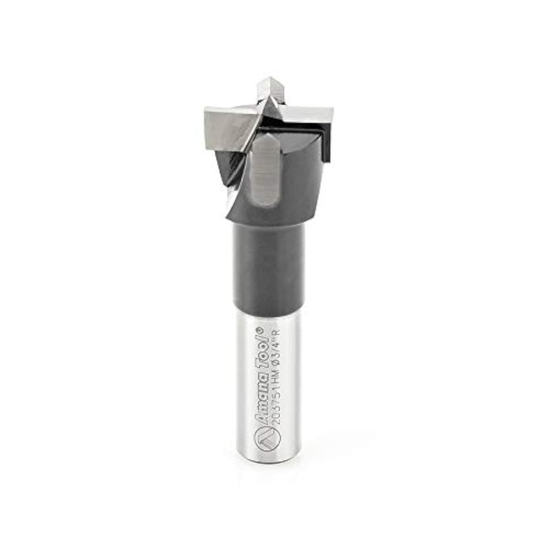 - 203751 Carbide Tipped Hinge Boring Bit R/H 3/4 Dia x 57mm Long x 10mm Shank