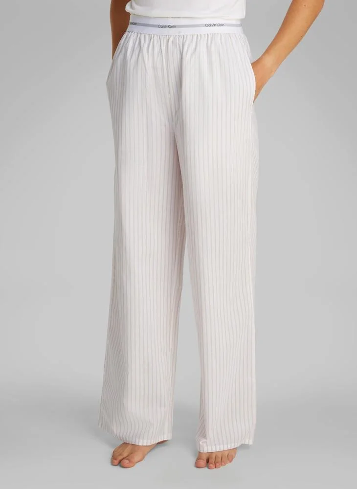 كالفن كلاين Logo High Waist Pants