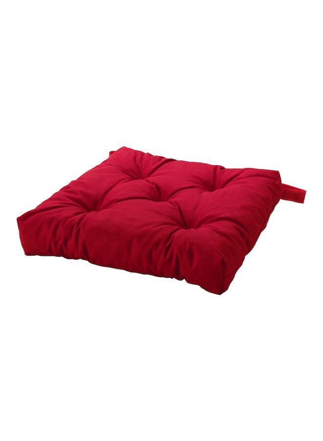 Decorative Chair Cushion Pad Red 40x38x7cm