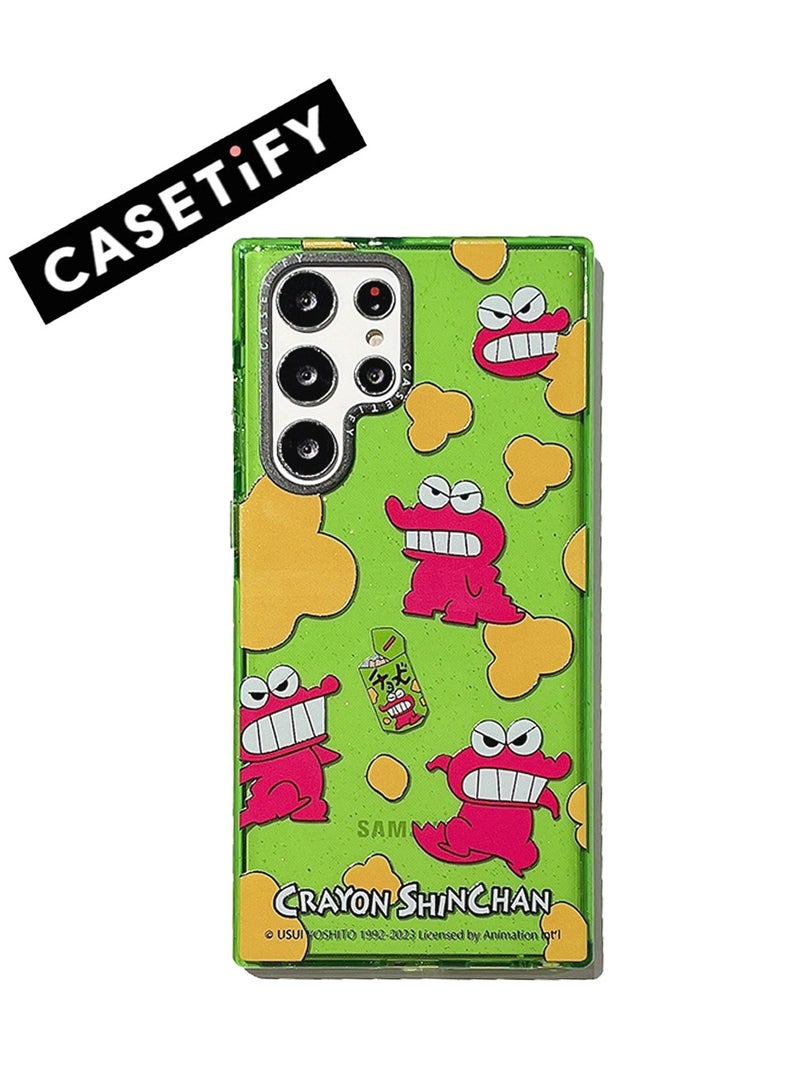 كاستيفي غطاء سامسونج جالاكسي إس 23 ألترا شين تشان كامو المرح - Image 1