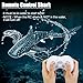 GearRoot Remote Control Shark Toys 118 Scale High Simulation RC Shark Fish Toys for Swimming Pool Bathroom 2x700mAh RC Boat Water Toys Great Gift for 6 Year olds Boys Girls Kids - Image 3