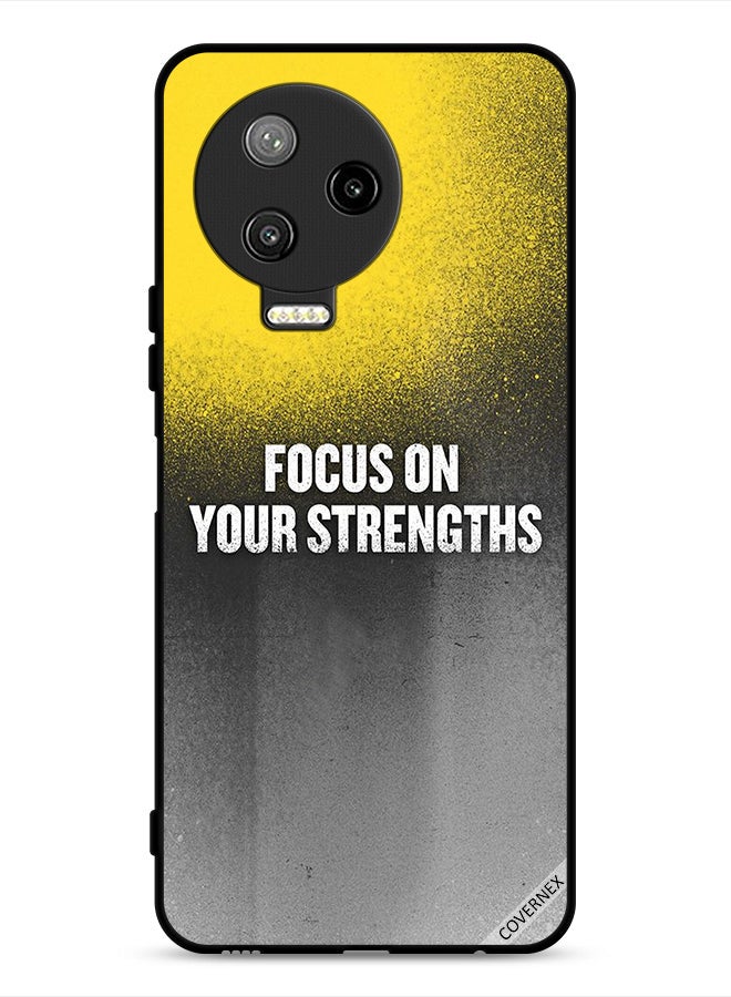 Covernex Infinix Note 12 Pro 4G Protective Case Cover Focus On Your Strengths - Image 1
