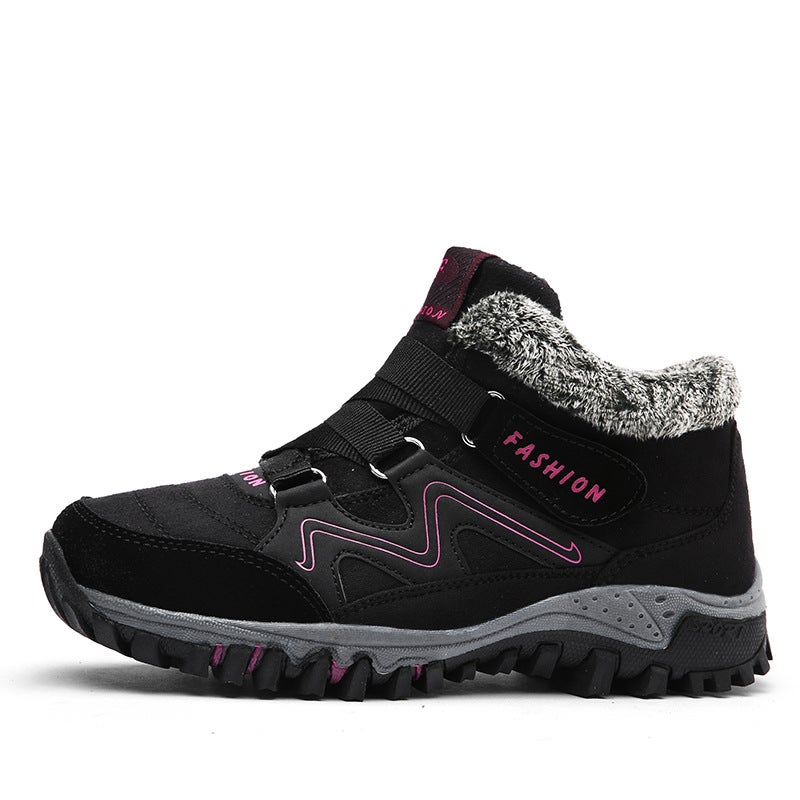 New Manufacturers Couples Leisure Snow Warm Light Comfortable Cotton Shoes - Image 2