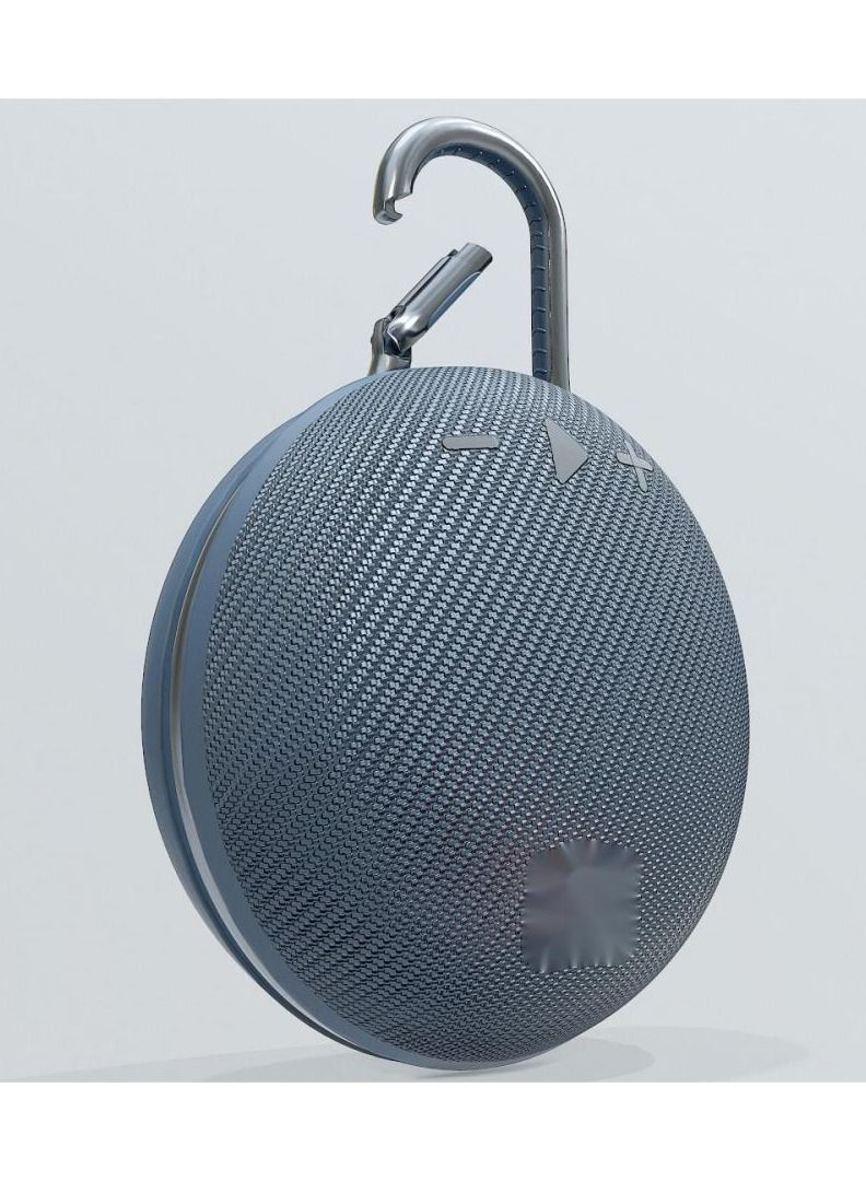 High Sound Quality Waterproof Portable Bluetooth Speaker - Blue - Image 1