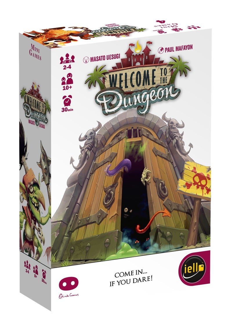 IELLO Welcome to The Dungeon PushYourLuck Elements Disappearing Equipment Strategy Board Game 30 Minute Game Play 2 to 4 Players Ages 10 and Up - Image 2