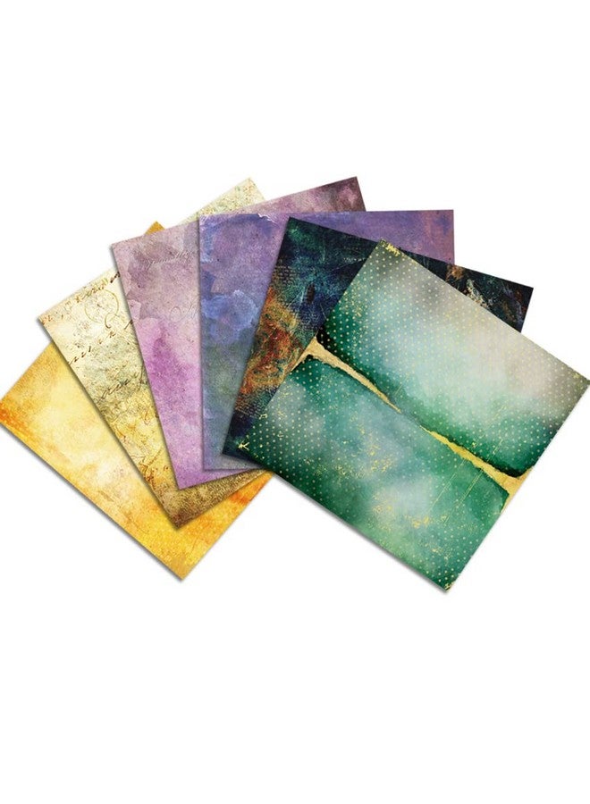 أي كامو ورق سجل القصاصات العتيق، ورق ديكوباج جمالي، 12×12 - 24 ورقة، ورق منقوش من جانب واحد، ورق مقوى، ورق تدوين، وسادة ورقية لصناعة البطاقات في العطلات، ورق أوريجامي مزخرف يدوي. - Image 4