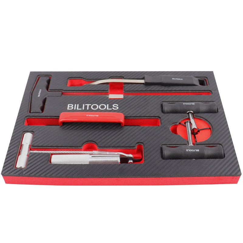BILITOOLS 7Piece Windshield Removal Tool Kit for Classic Vintage Car Windscreen Remover Set