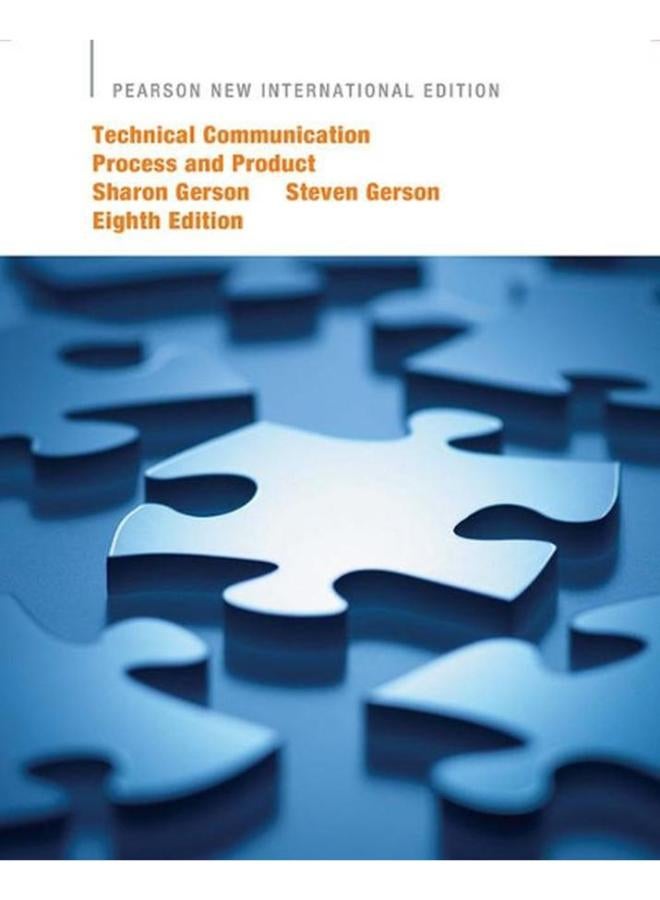 Technical Communication  Process and Product  Pearson New International Edition  Ed   8