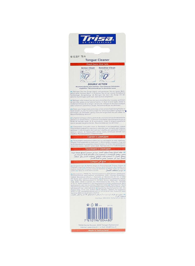 TRISA منظف لسان احترافي - عمل مزدوج - Image 2