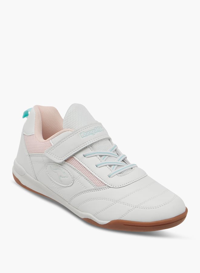 kangaROOS Women's Logo Detail Sports Shoes With Hook And Loop Closure - Image 2