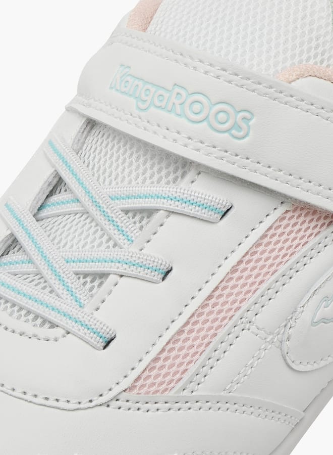 kangaROOS Women's Logo Detail Sports Shoes With Hook And Loop Closure - Image 4