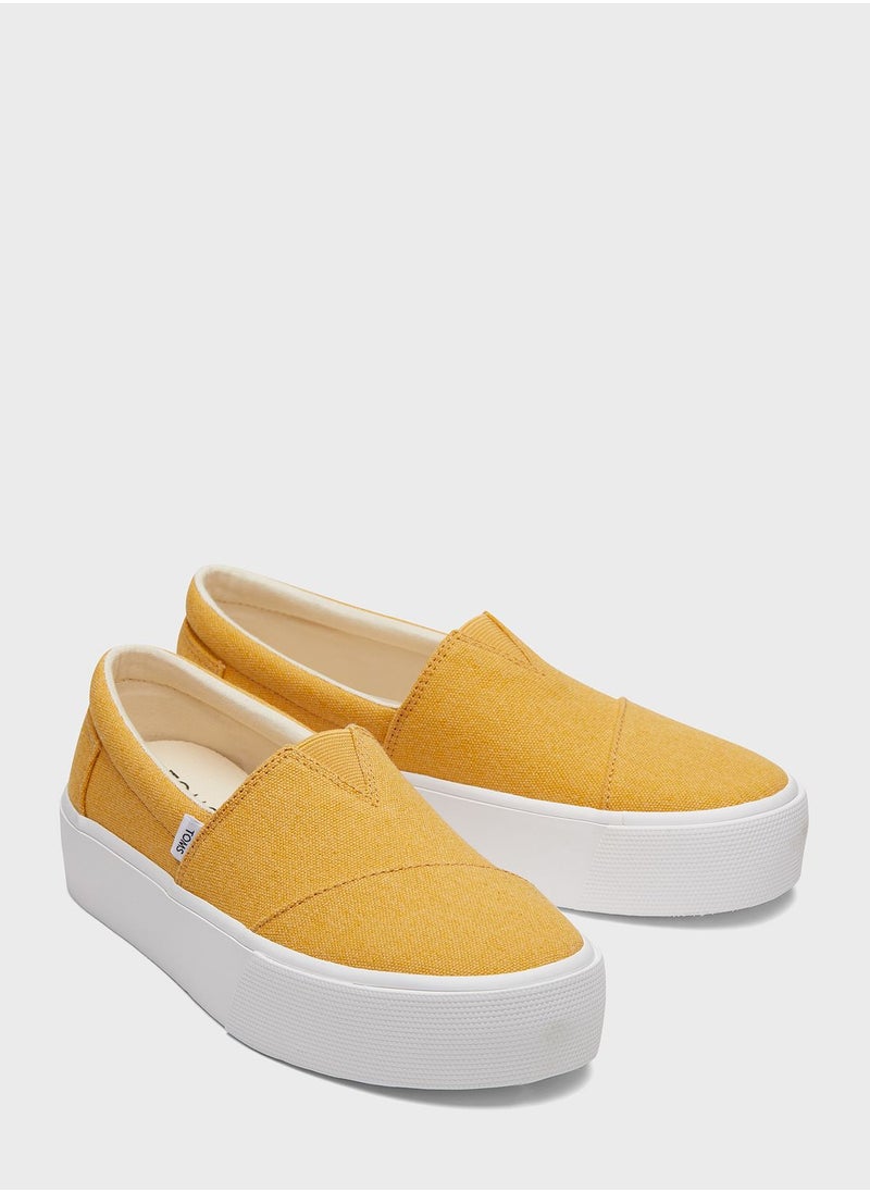 TOMS - Canvas Fenix Cupsole Slip On - Image 1
